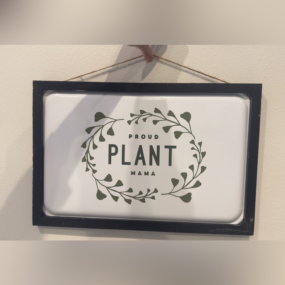 Proud Plant Mama Wall Art